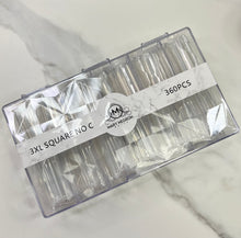 Load image into Gallery viewer, MNN® 3XL SQUARE No C-Curve Tips - 360PCs.