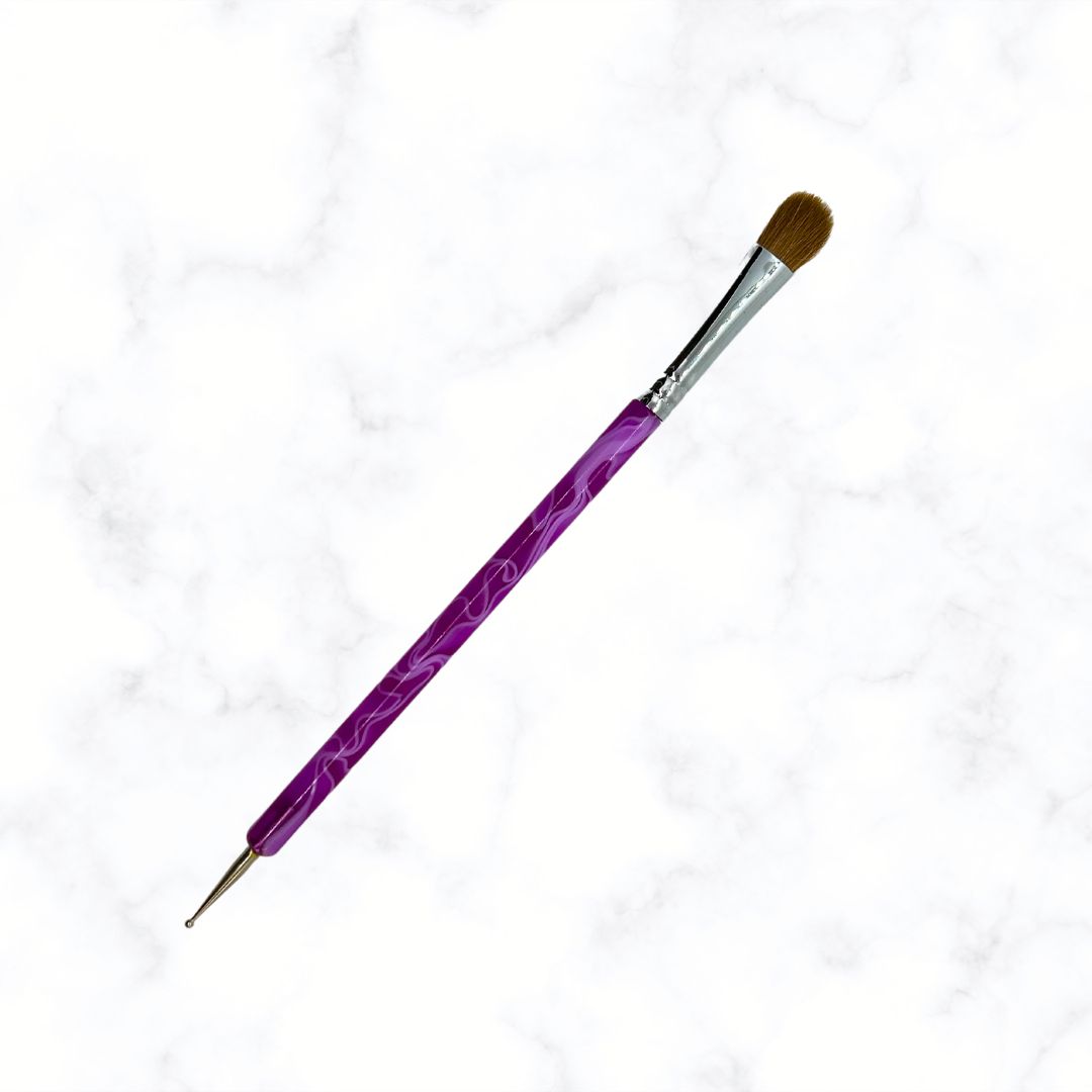 Clean-up Brush w/Dotting Tool