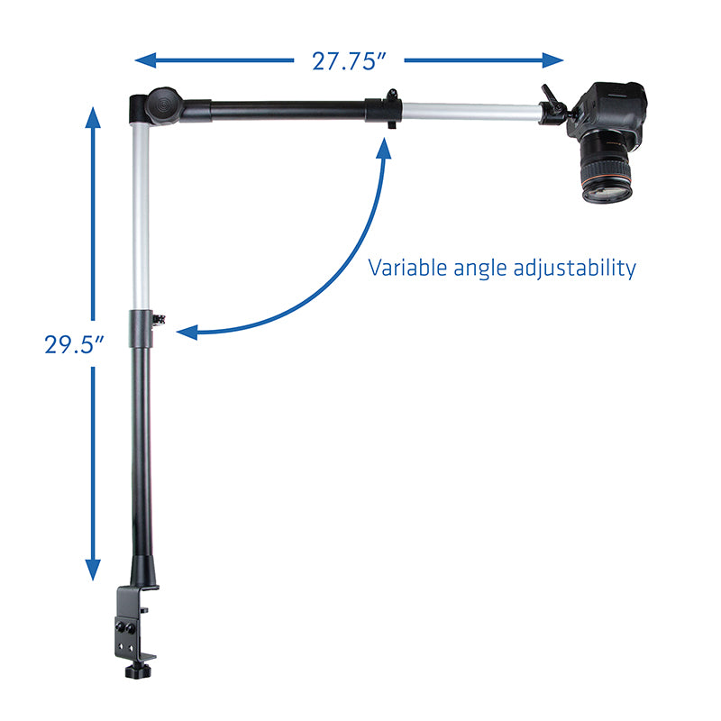 Remarkable Creator™ Studio Mount - Overhead Camera Mount. Includes Camera, Tablet, and Phone Holder