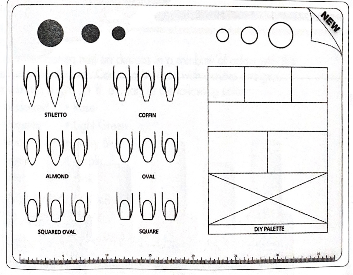 MNN® Silicone Nail Art Stamping Mat